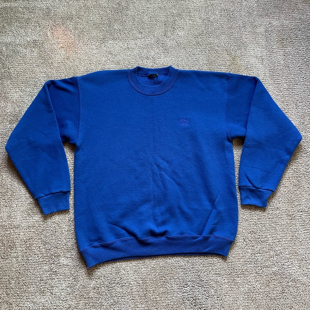 VTG 90’s Olympics Blue Crewneck Sweatshirt